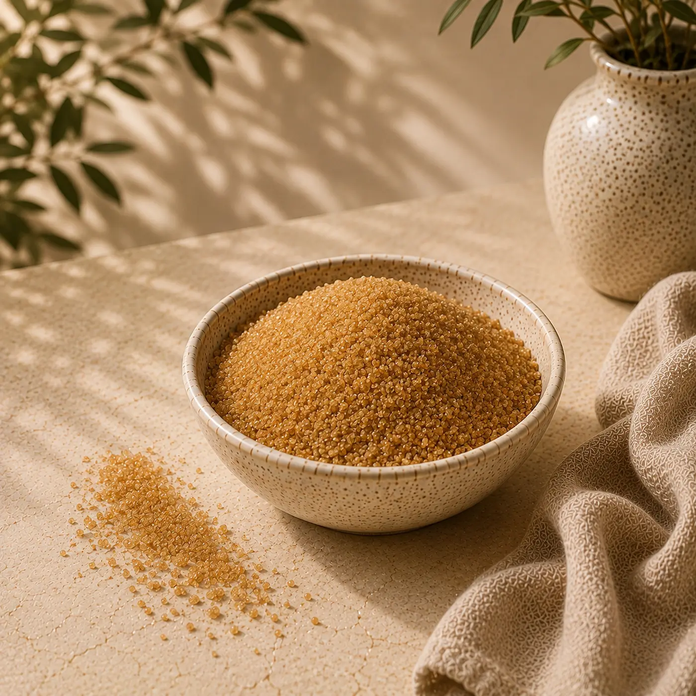 شکر قهوه‌ای