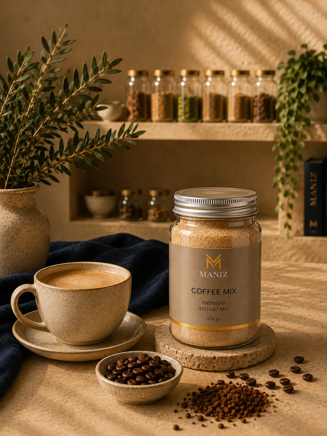 کافی میکس مانیز ۳۰۰ گرمی پت