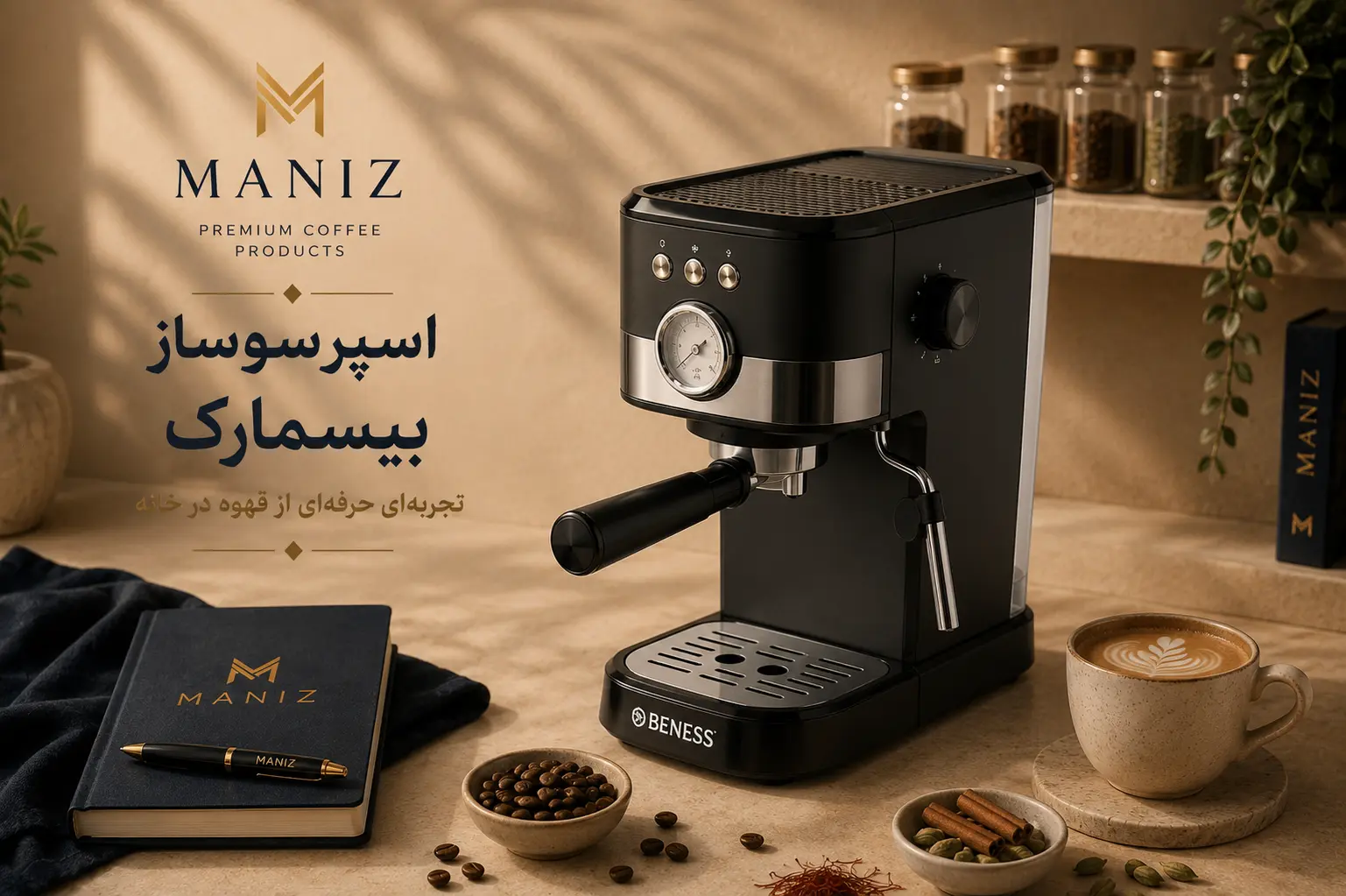 اسپرسوساز بنس مدل 8502