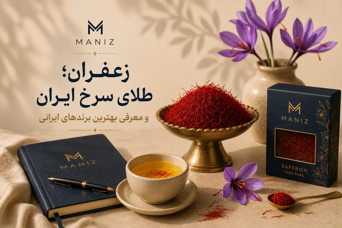 زعفران؛ طلای سرخ ایران و معرفی بهترین برندهای زعفران ایرانی